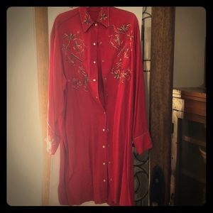 Women’s western style dress